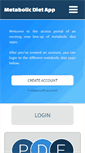 Mobile Screenshot of metabolicdietapp.org